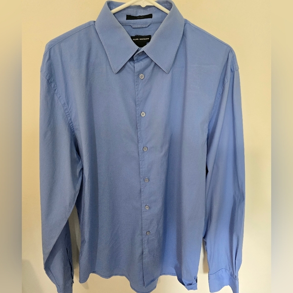Club Monaco Light Blue Dress Shirt (US Size XL) - Picture 1 of 3